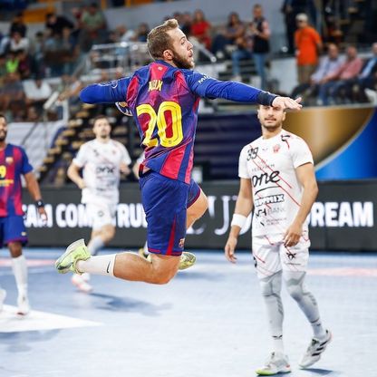 برشلونة يتوج بلقب كأس العالم للأندية لليد على حساب فيسبريم