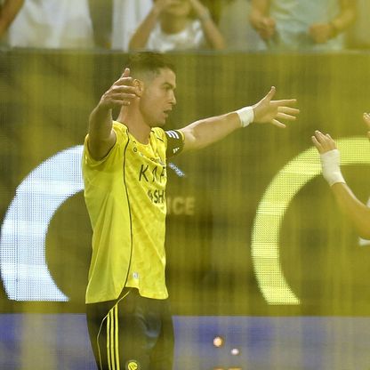 بقيادة رونالدو وفيليكس.. النصر يكتسح الرياض ويتصدر الدوري السعودي