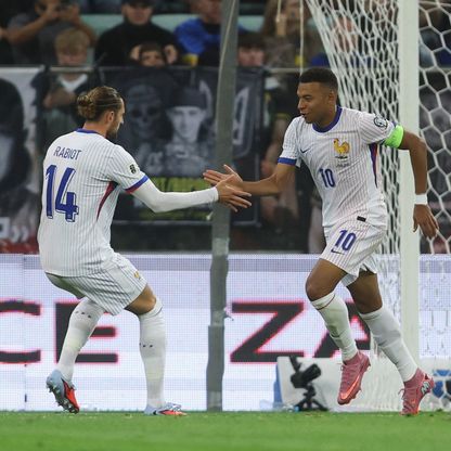 مبابي بعد معادلته هنري: لا أفكّر بتحطيم الرقم القياسي لأهداف جيرو مع فرنسا