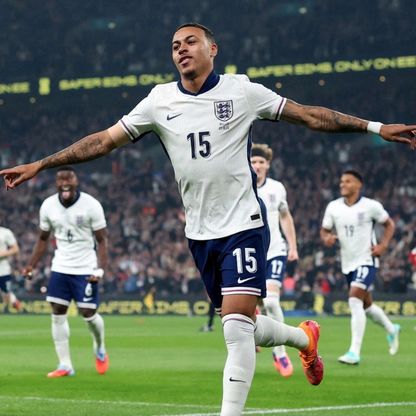 شاهد.. إنجلترا تحقق الفوز الثامن على التوالي أمام ويلز