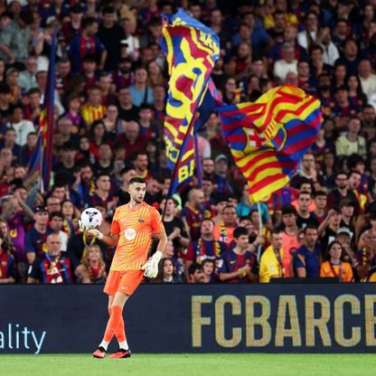 الحارس غارسيا يعود لتدريبات برشلونة قبل مواجهة خيتافي