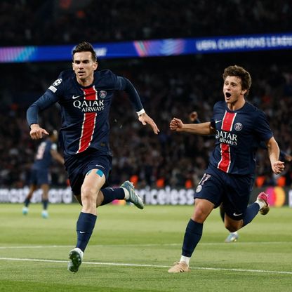 شاهد.. باريس سان جيرمان يتقدم على أرسنال بهدف في الشوط الأول