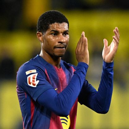 غياب "احترازي" لماركوس راشفورد عن برشلونة أمام أتلتيكو مدريد بكأس الملك