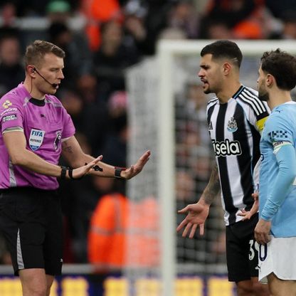 شاهد واحكم.. ما مدى صحة هدف نيوكاسل الثاني ضد مانشستر سيتي؟