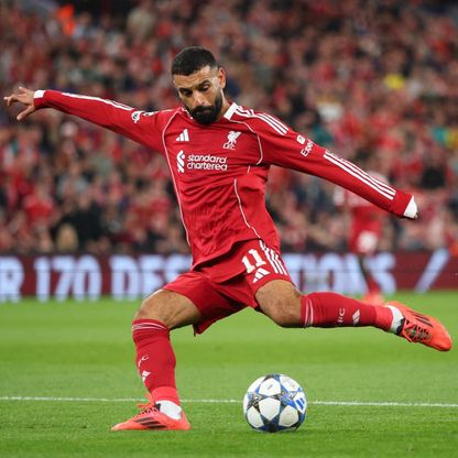 تعرّف على أرقام محمد صلاح في ديربي ليفربول وإيفرتون