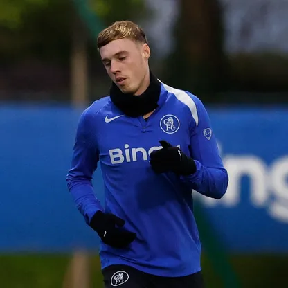 كول بالمر لاعب تشيلسي في حصة تدريبية - 24 نوفمبر 2025