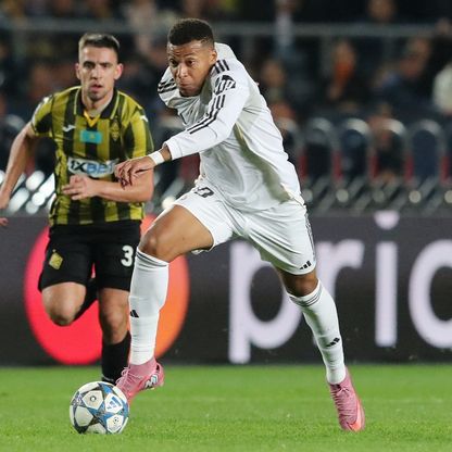 كيليان مبابي لاعب الأسبوع في دوري أبطال أوروبا