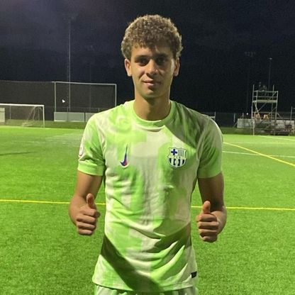 "أنت قدها وقدود".. برشلونة يحتفل بالبداية النارية لحمزة عبد الكريم