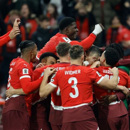 سويسرا تسحق السويد وتقترب من كأس العالم