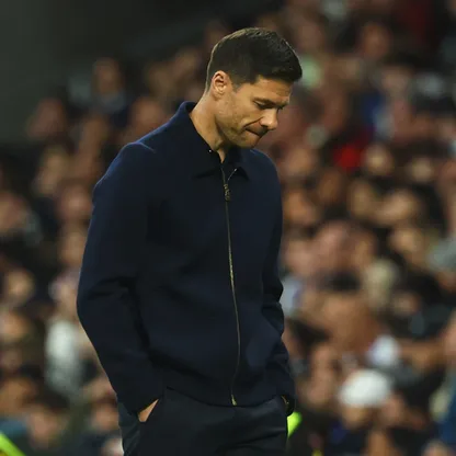 مدرب ريال مدريد تشابي ألونسو خلال مباراة ضد مانشستر سيتي في دوري أبطال أوروبا - 10 ديسمبر 2025