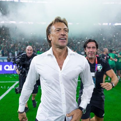 هيرفي رينارد يخاطب السعوديين ووالدته الراحلة بعد التأهل للمونديال