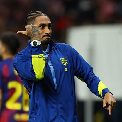 رافينيا يطلق العد التنازلي لعودته إلى صفوف برشلونة