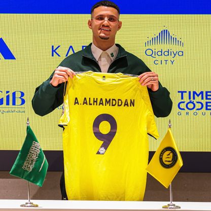 النصر يقدم لاعبه الجديد عبد الله الحمدان