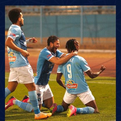 فيستون مايلي يقود بيراميدز للفوز السابع في الدوري المصري