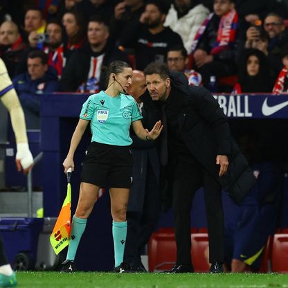 سيميوني يشيد بأداء أتلتيكو مدريد: لقد كانت ليلة رائعة