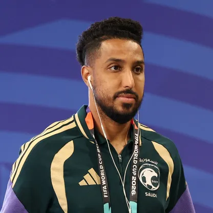 لاعب المنتخب السعودي سالم الدوسري قبل مباراة الرأس الأخضر في كأس العالم 2026 - 26 يونيو 2026
