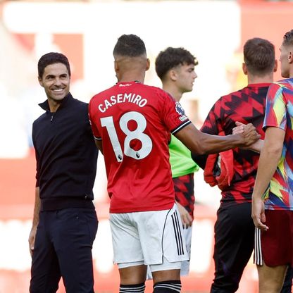 أرتيتا: منذ قدومي لأرسنال أصبحنا نهزم مانشستر يونايتد كثيراً