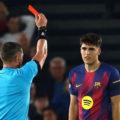 برشلونة الأكثر تعرضاً للطرد بدوري أبطال أوروبا.. كيف حاله في إسبانيا؟