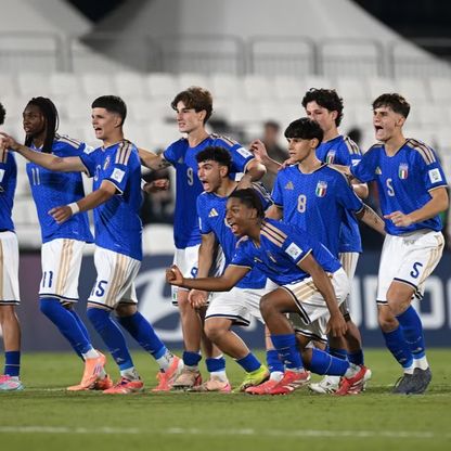 إيطاليا تحفظ ماء وجهها بانتزاع برونزية مونديال الناشئين من البرازيل