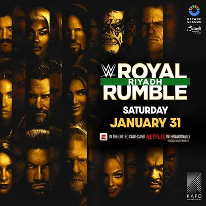 الملصق الترويجي لعرض Royal Rumble