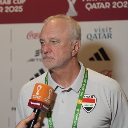 مدرب العراق يتوقّع "مباراة قوية" ضد الأردن في كأس العرب "المبهرة"