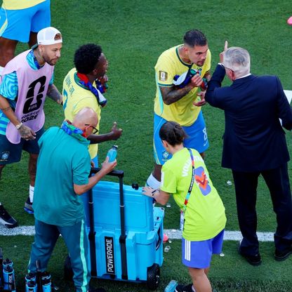 أنشيلوتي ينتقد لاعبي البرازيل: لست راضياً وشعرنا بالتوتر ضد المغرب