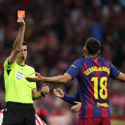 المنافسة مستحيلة.. أتلتيكو مدريد يكشف تناقض الحكم أمام برشلونة بالفيديو