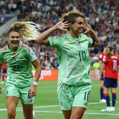 بعد 28 عاماً.. سيدات إيطاليا إلى نصف نهائي اليورو
