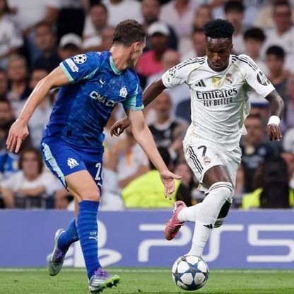 شاهد.. تشابي ألونسو يشرح قرار الإبقاء على فينيسيوس احتياطياً أمام مارسيليا؟