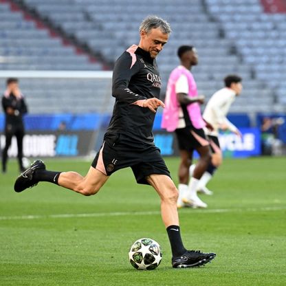 لويس إنريكي: أريد دخول تاريخ باريس وديمبيلي أفضل لاعب بالموسم