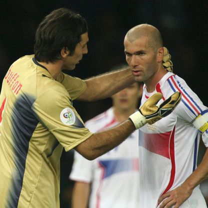 جيانلويجي بوفون: أتحمّل مسؤولية طرد زيدان في نهائي مونديال 2006