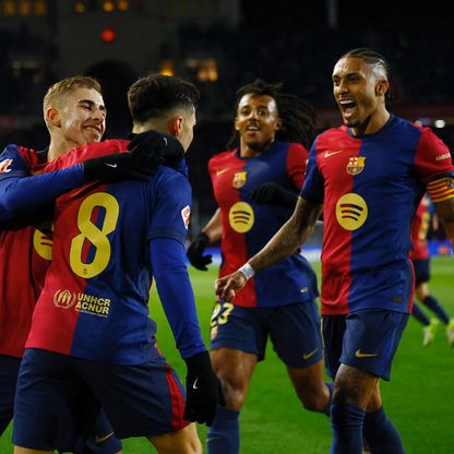 نجما برشلونة في مرمى الدوري السعودي
