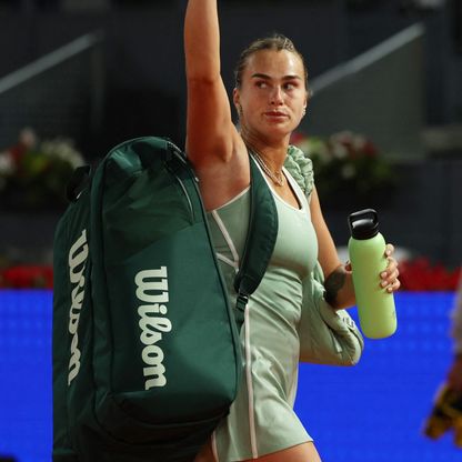 خروج صادم.. سابالينكا تودع بطولة مدريد للتنس من ربع النهائي