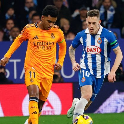 إسبانيول يشعل الليغا بهزيمة ريال مدريد بهدف قاتل