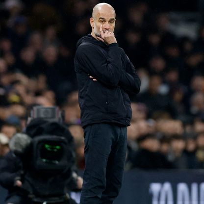 غوارديولا بعد تعادل سيتي: المنافسة ما زالت قائمة ولدينا 14 مباراة للتعويض