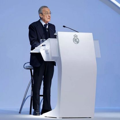 فلورنتينو بيريز محذراً الجميع: ريال مدريد لا يعرف الاستسلام أبداً