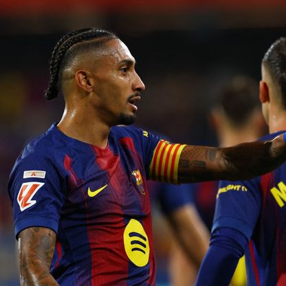 برشلونة يخسر جهود رافينيا في الكلاسيكو ضد ريال مدريد