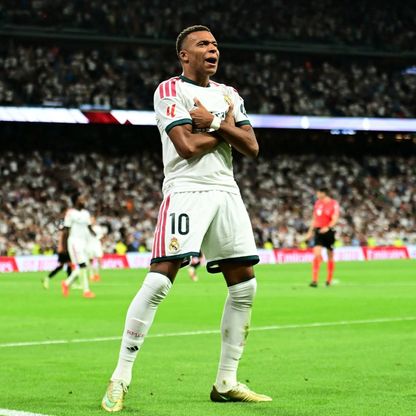 شاهد.. هاتريك مبابي يقود ريال مدريد لاكتساح ريال سوسيداد في الليغا