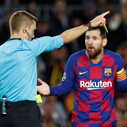 تشاؤم في برشلونة من الحكم توربان قبل مواجهة إنتر ميلان