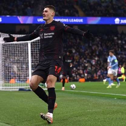 شاهد.. ليفركوزن يصفع مانشستر سيتي بثنائية في ملعب الاتحاد