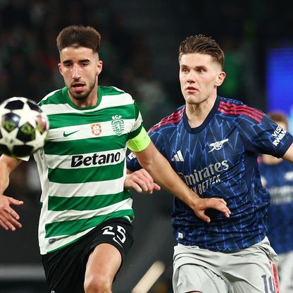 4 تغييرات.. تشكيلة أرسنال الأساسية ضد سبورتينغ لشبونة