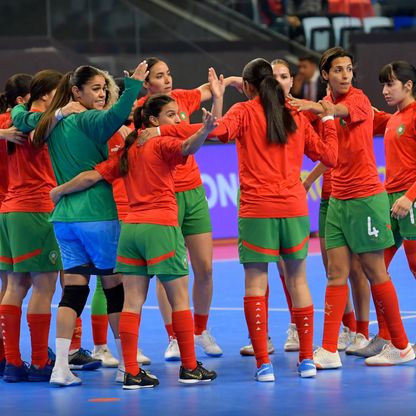 سيدات المغرب يتوجن بالنسخة الأولى لكأس إفريقيا لـ"الصالات"
