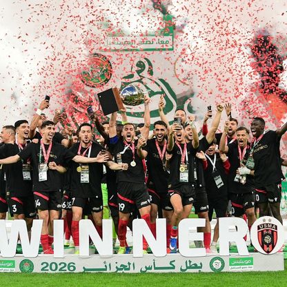 منافس الزمالك.. اتحاد العاصمة يهزم بلوزداد ويُتوج بطلاً لكأس الجزائر
