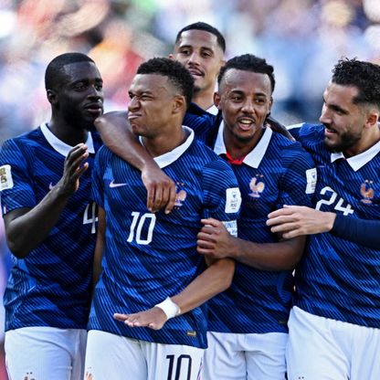 كيليان مبابي يستعد للمباراة الدولية رقم 100 أمام العراق في كأس العالم