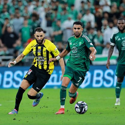 محرز: صعب أن تكون كريستيانو.. وبنزيما أفضل لاعب في السعودية