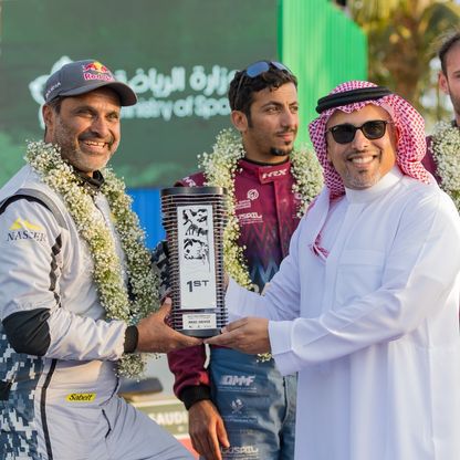 العطية يتوّج برالي السعودية.. والسعودي الراشد بالمركز الثالث