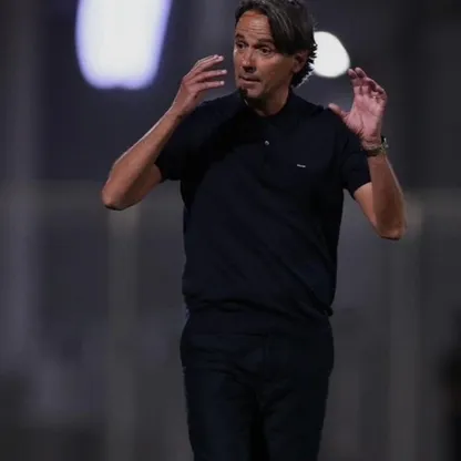 سيموني إنزاغي مدرب الهلال خلال مباراة الشباب بالدوري السعودي - 4 سبتمبر 2026