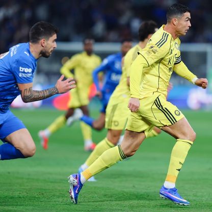 كريستيانو رونالدو الأفضل من النصر ومفاجأة "الأعلى تقييماً" في الهلال بالديربي