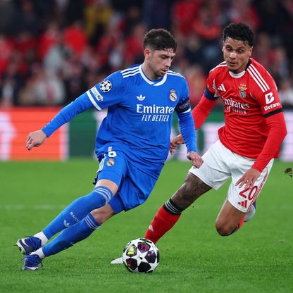 يويفا يرفض شكوى بنفيكا ضد فالفيردي قائد ريال مدريد