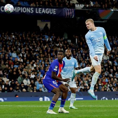 هالاند يُحطم رقم أغويرو ويتصدر هدافي مانشستر سيتي "أوروبياً"